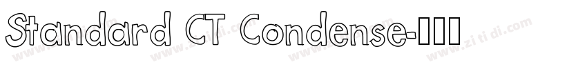 Standard CT Condense字体转换